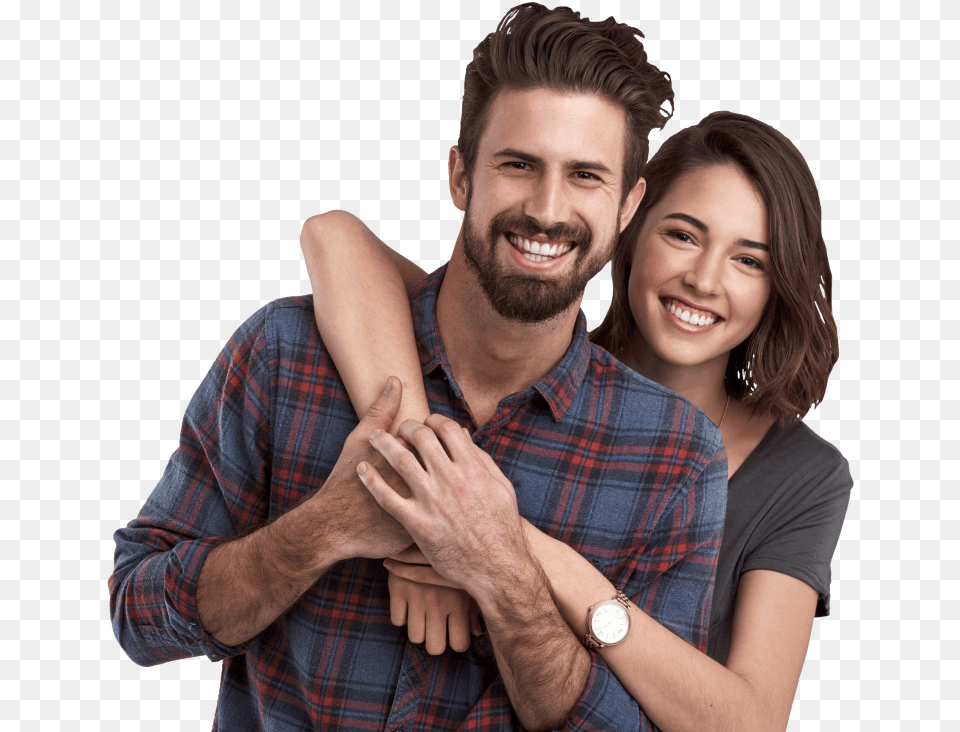 Couple Posing And Smiling Flipped People Posing Transparent, Face, Happy, Head, Laughing Free Png Download