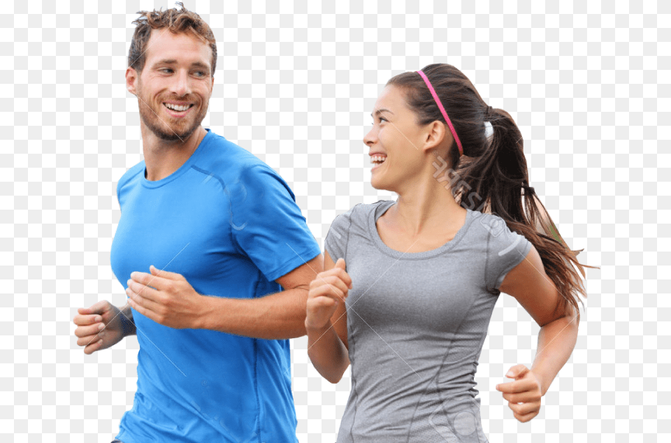 Couple Running, Adult, Person, Hand, Finger Png Image