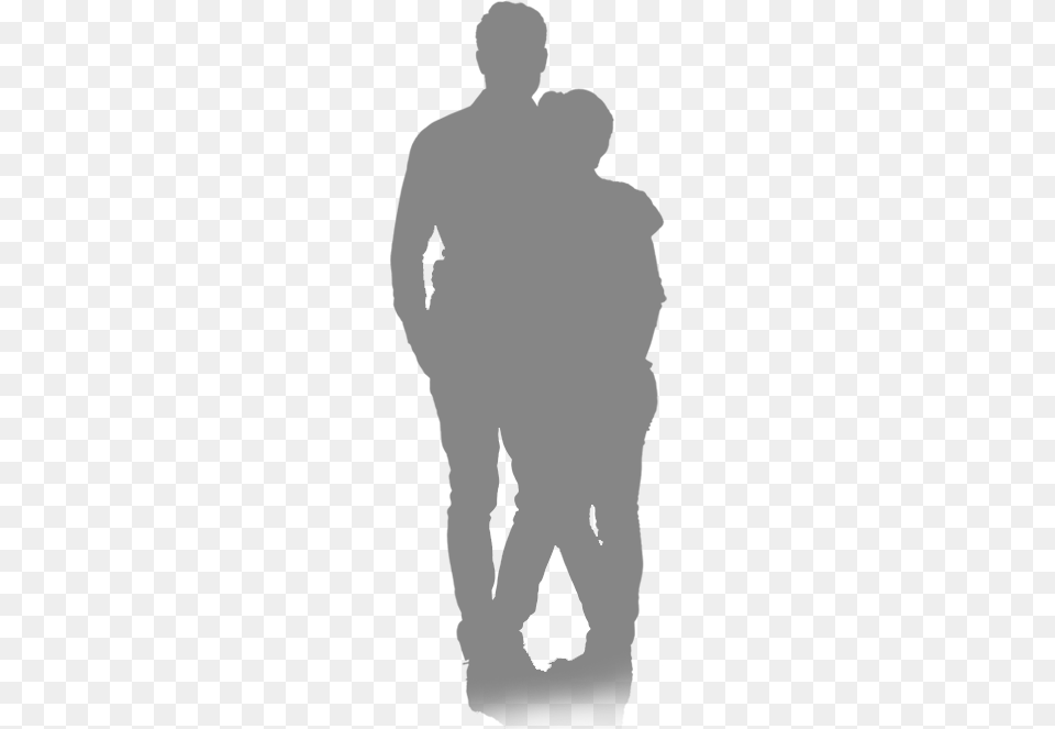 Couple Silhouette, Adult, Male, Man, Person Png