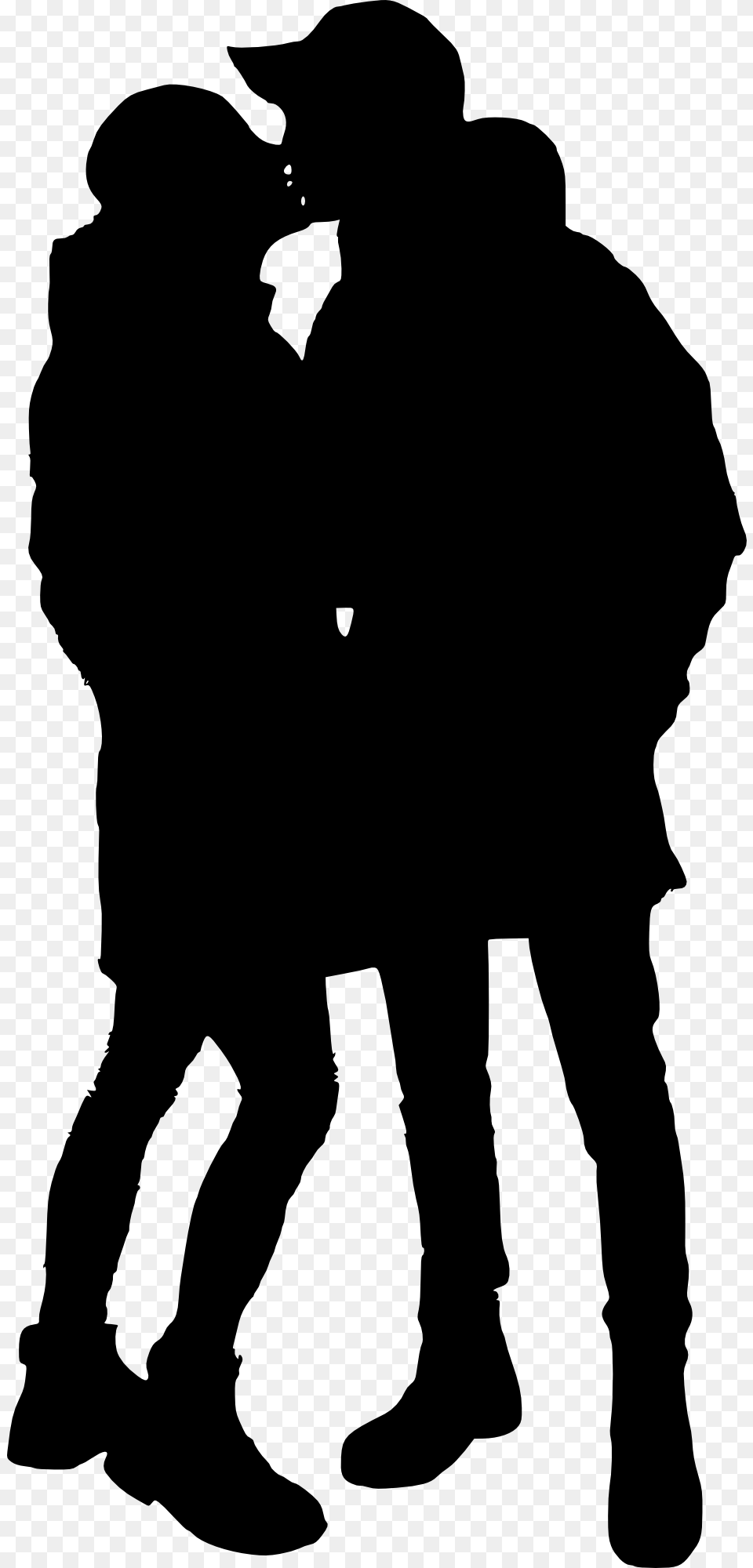 Couple Silhuette, Silhouette, Adult, Male, Man Free Transparent Png