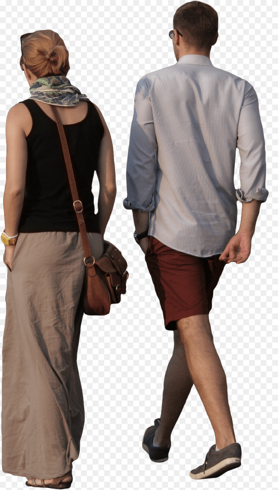 Couple Walking People Walking Cutout, Accessories, Shorts, Sleeve, Person Free Transparent Png
