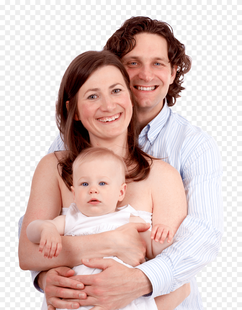 Couple With Baby Portrait, Photography, Person, People Png Image