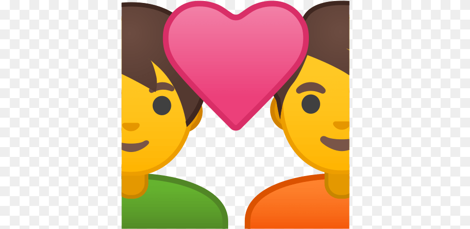 Couple With Heart Emoji Meaning Pictures From A To Z Couple With Heart Emoji, Face, Head, Person Png