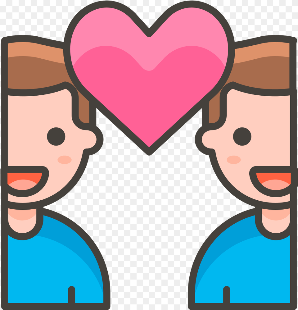 Couple With Heart Man Man, Baby, Person, Face, Head Png