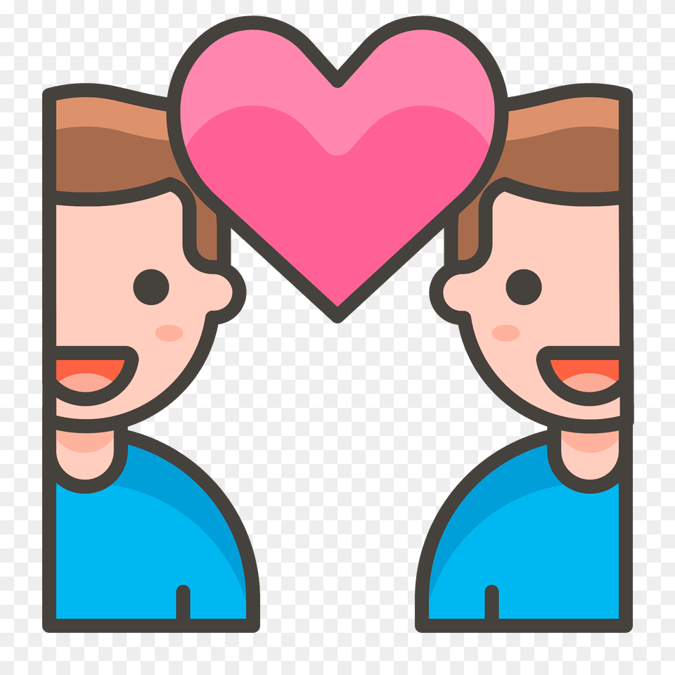 Couple With Heart Man Man Emoji Clipart, Smoke Pipe Free Transparent Png