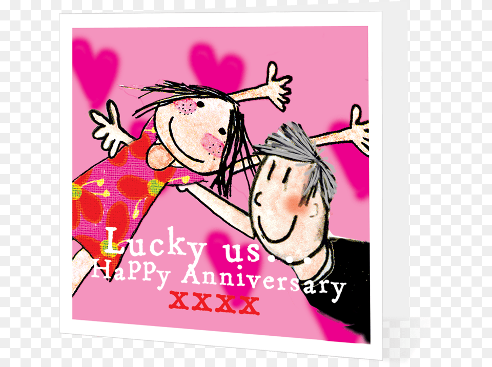 Couple With Hearts Poster, Publication, Book, Person, Advertisement Free Png