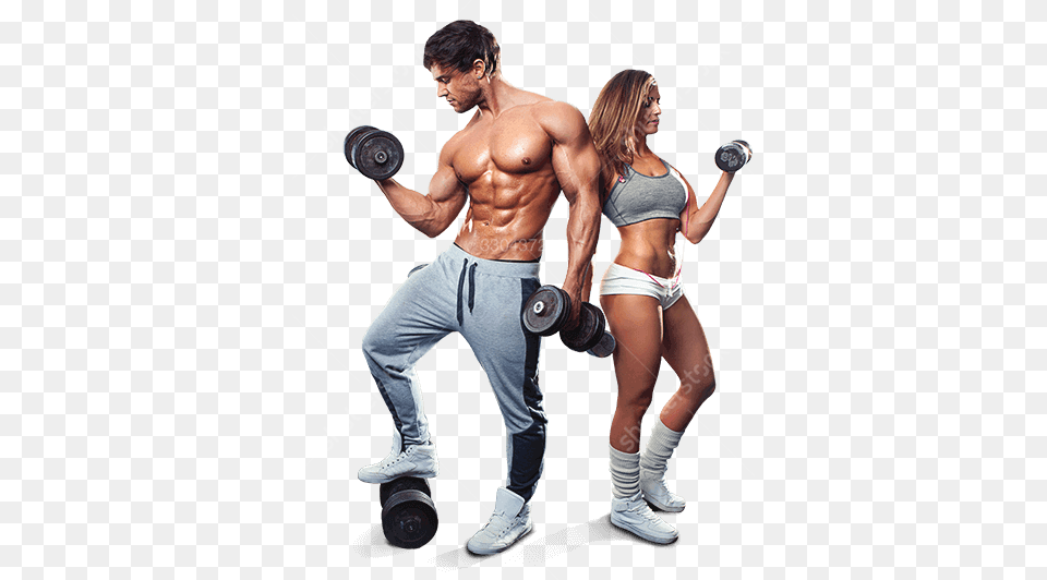 Couple Workingout Watermark Fitness, Adult, Person, Man, Male Free Png