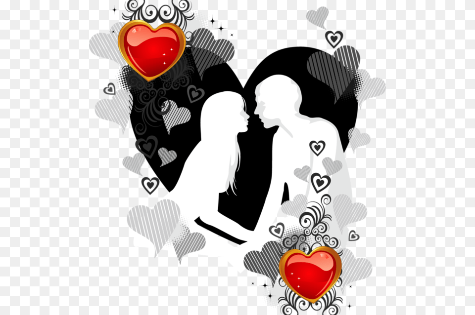 Couples Romance Flower Couple Image Love, Heart, Baby, Person, Adult Free Png