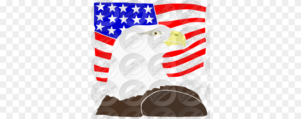 Courage Stencil For Classroom Therapy Use, American Flag, Flag, Animal, Bird Free Png Download