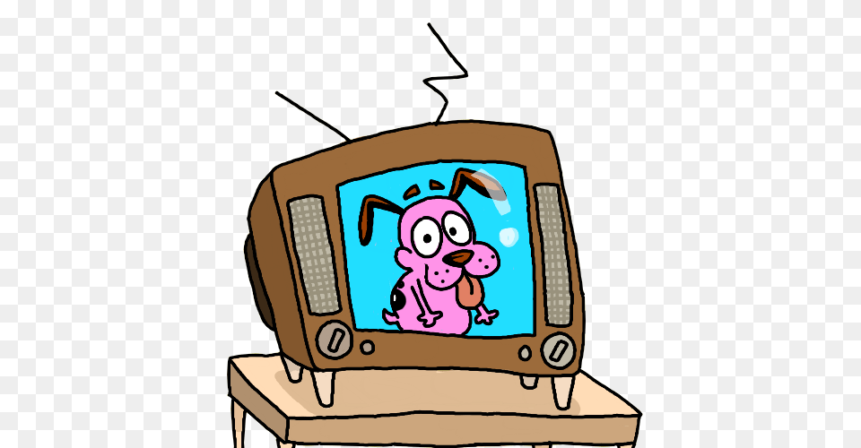 Courage The Cowardly Dog, Computer Hardware, Electronics, Hardware, Monitor Png Image