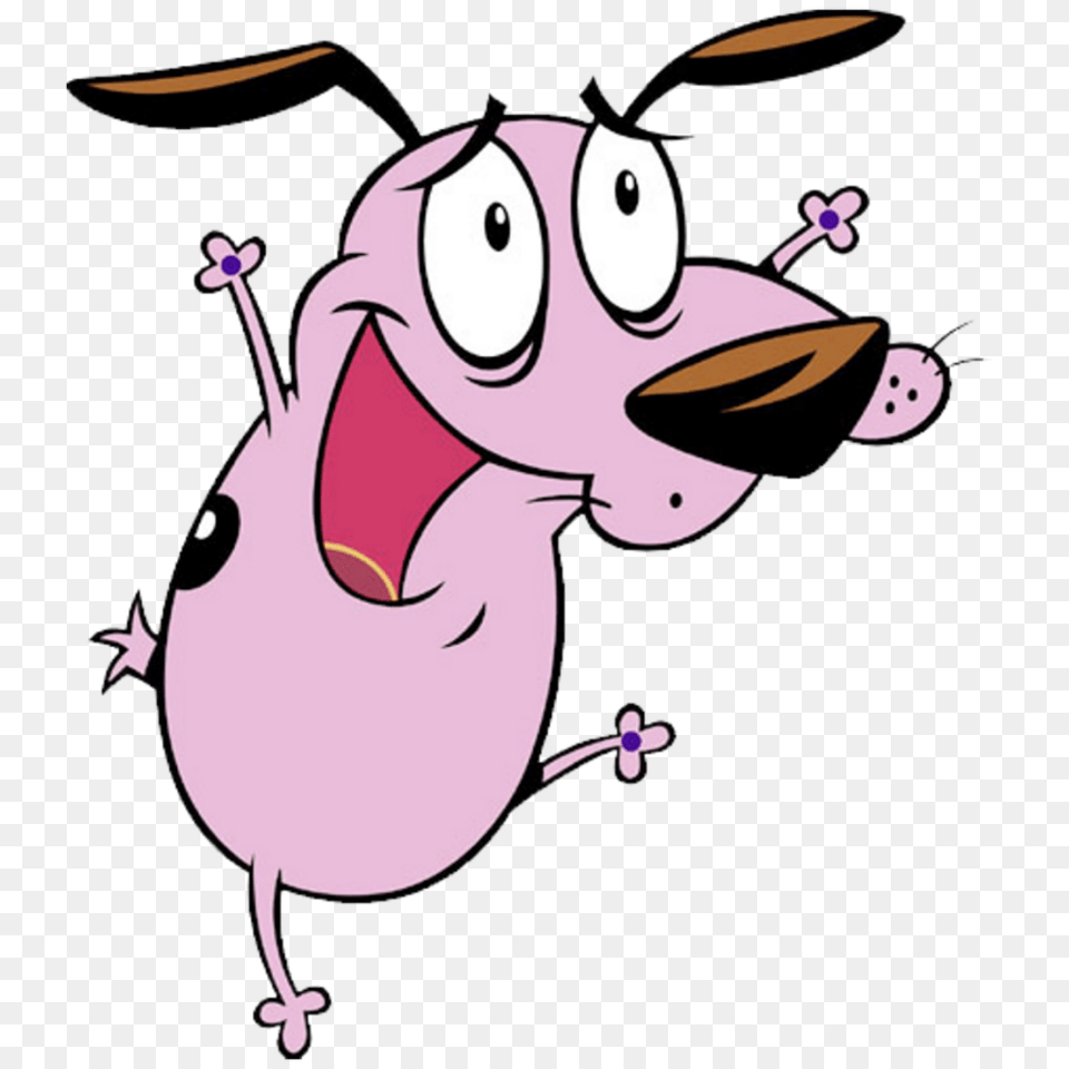 Courage The Cowardly Dog Coragem O Cao Covarde Cartoon, Baby, Person, Face, Head Free Png