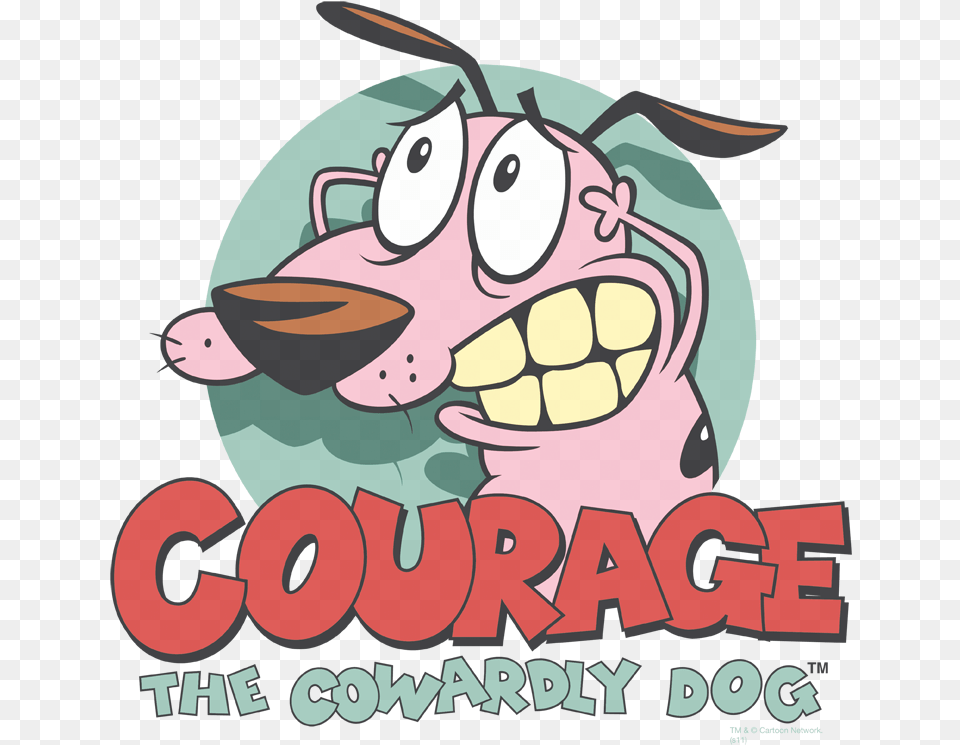 Courage The Cowardly Dog Courage The Cowardly Dog Poster, Advertisement Png Image