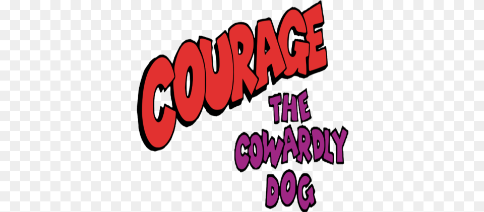 Courage The Cowardly Dog Logo Roblox Courage The Cowardly Dog Logo, Text, Dynamite, Weapon Free Png