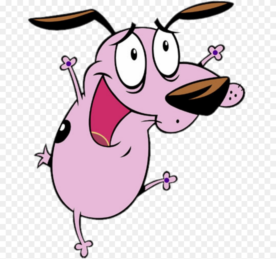 Courage The Cowardly Dog Paws, Cartoon, Animal, Bird Free Png Download