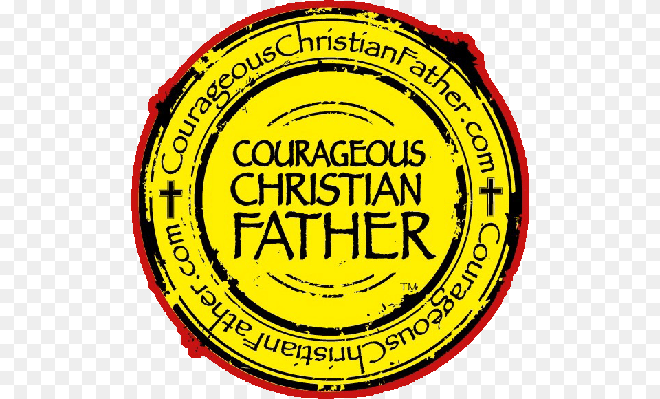 Courageous Christian Father But As For Me And My House We Will, Logo, Badge, Symbol, Text Png Image