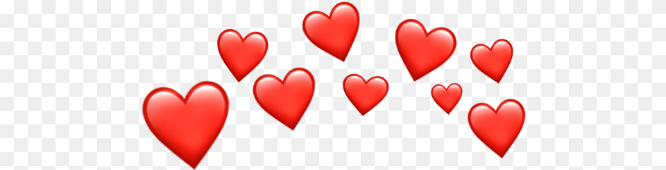 Couronne De Coeur Emoji, Heart, Food, Ketchup Png Image