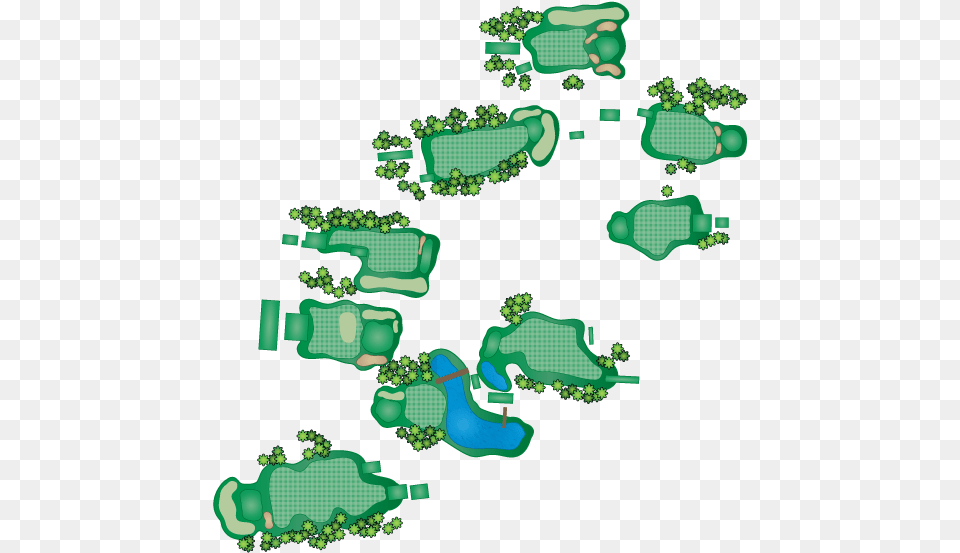 Course Layout Colonial Terrace Golf Scorecard, Pattern, Art, Graphics Free Transparent Png