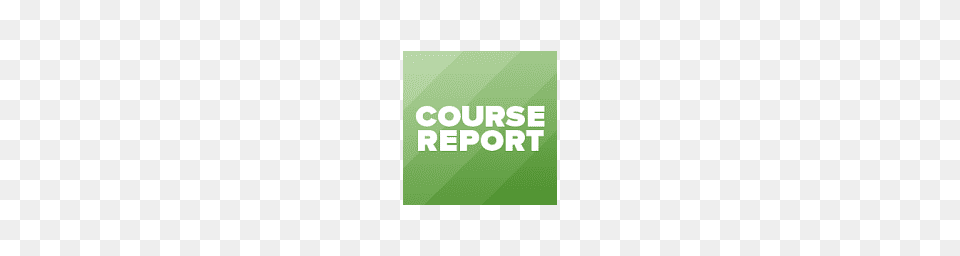 Course Report Square Logo, Green, Advertisement, Poster Png Image