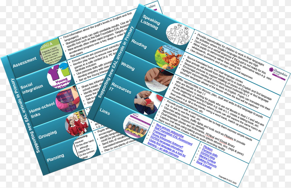 Course Supporting New Arrival Learners Of Eal Horizontal, Advertisement, Poster, Person, Business Card Free Png Download