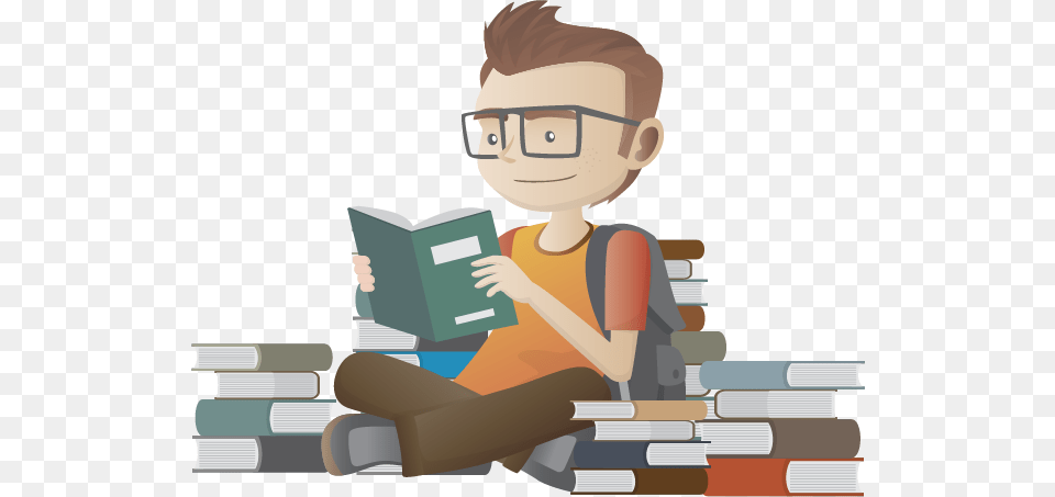 Course Vector, Person, Reading, Baby, Book Free Png