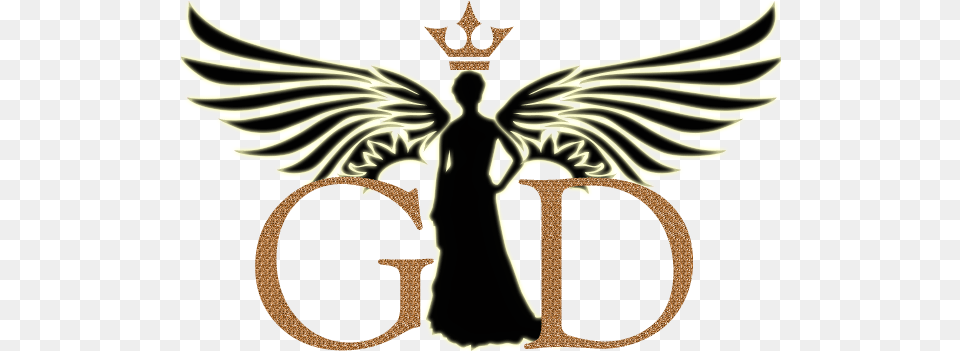 Courses Gleamdiva Angel, Emblem, Symbol, Accessories, Person Free Png
