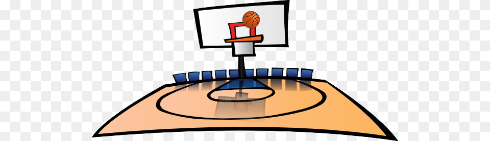 Court Cliparts, Ball, Basketball, Basketball (ball), Hoop Free Png Download