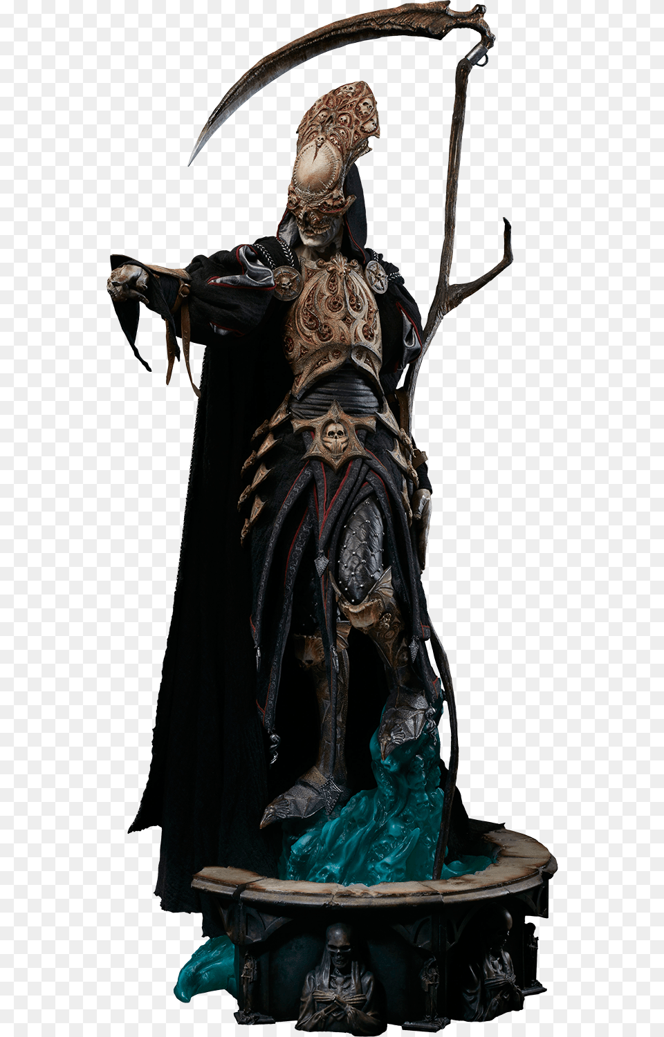 Court Death Master Of The Underworld, Figurine, Adult, Wedding, Person Png