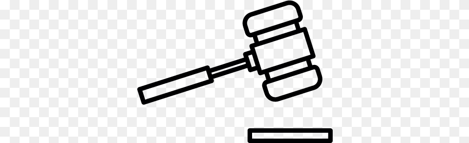 Court Gavel Vector Court Svg, Device Free Transparent Png