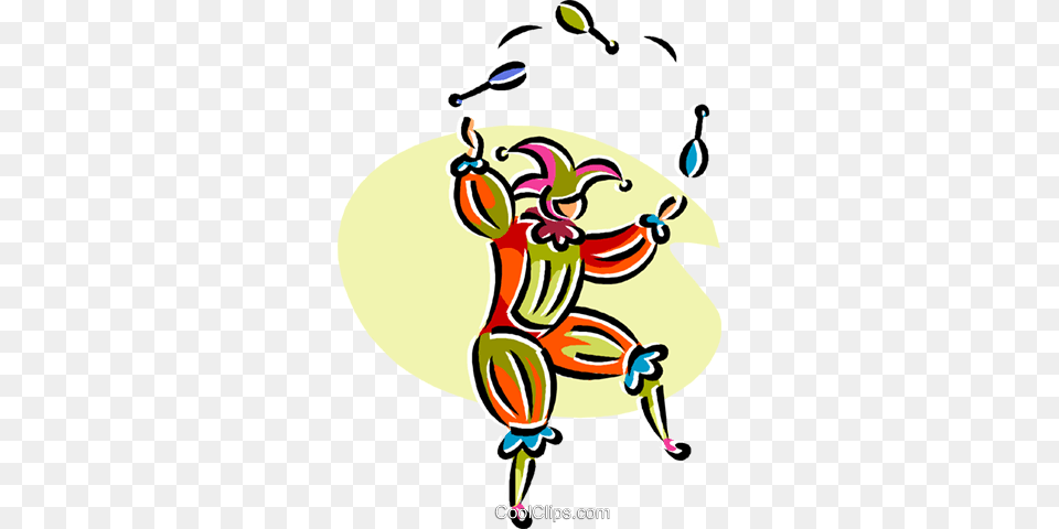 Court Jester Royalty Free Vector Clip Art Illustration, Graphics, People, Person, Baby Png Image