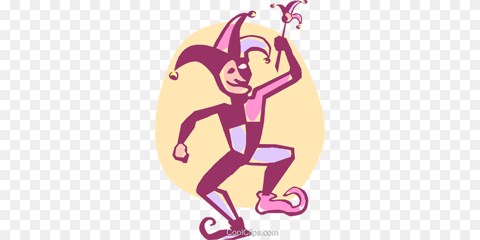 Court Jester Royalty Vector Clip Art Illustration, Purple, Baby, Person, Graphics Png