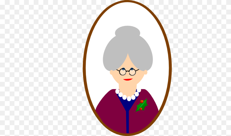 Courtesy Clipart Granny, Accessories, Portrait, Photography, Person Png Image