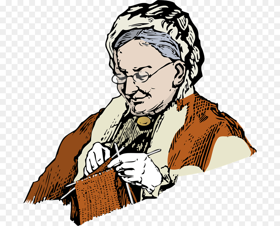 Courtesy Clipart Old Grandma, Adult, Person, Man, Male Png Image