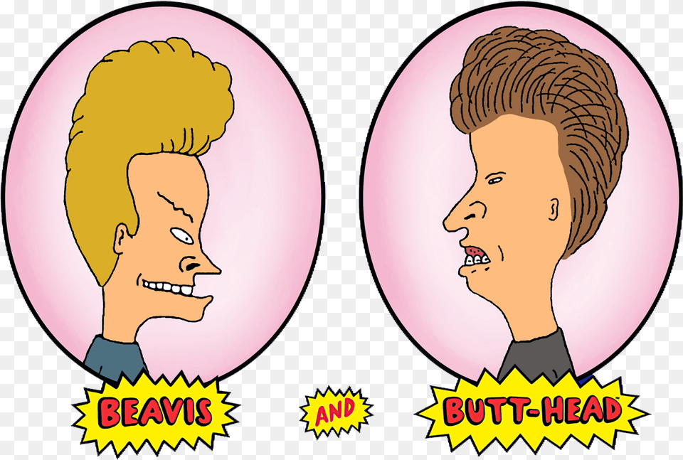 Courtesy Of Mike Judge Mtv Beavis And Butthead Drawing, Face, Head, Person, Baby Free Png