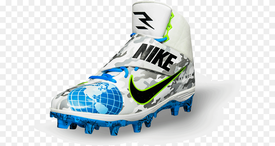 Courtesy Seahawks Com Russell Wilson My Cause My Cleats, Clothing, Footwear, Shoe, Sneaker Free Transparent Png