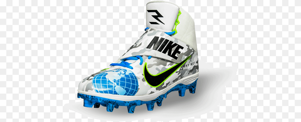 Courtesy Seahawks Com Russell Wilson My Cause My Cleats, Clothing, Footwear, Shoe, Sneaker Free Png Download