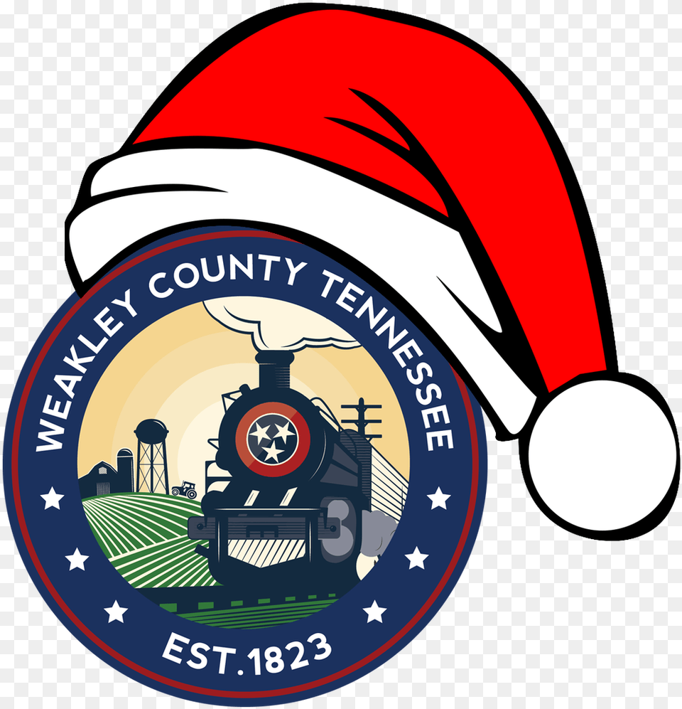 Courthouse Clipart Gov Drawn Santa Hat Christmas Hat Clipart, Badge, Logo, Symbol, Railway Free Transparent Png