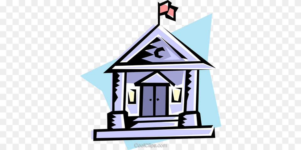 Courthouse Royalty Vector Clip Art Illustration, Outdoors, Nature, Architecture, Building Free Png Download