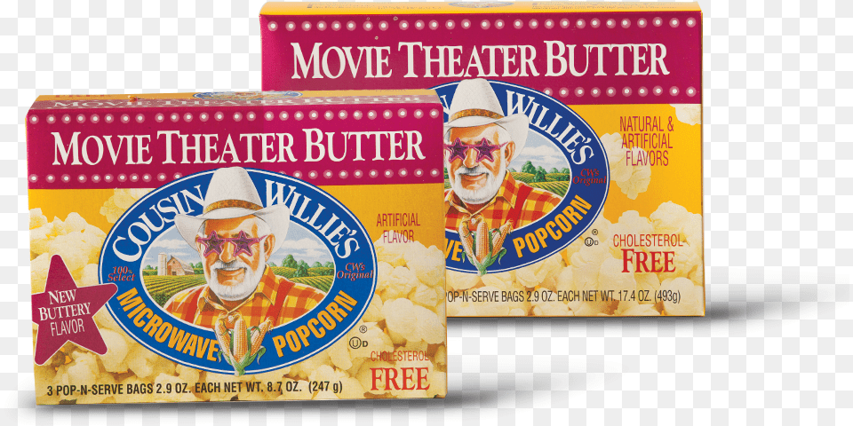 Cousin Willie39s Popcorn, Adult, Food, Male, Man Free Png Download