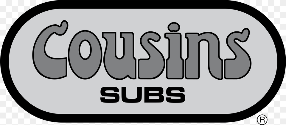 Cousins Subs Logo Transparent Cousins Subs, Sticker, Text Free Png