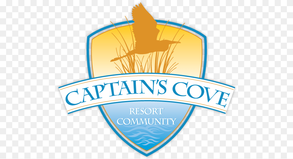 Cove Virginia Waterfront Resort Community Captain39s Cove Golf And Yacht Club, Logo, Badge, Symbol, Emblem Free Png Download