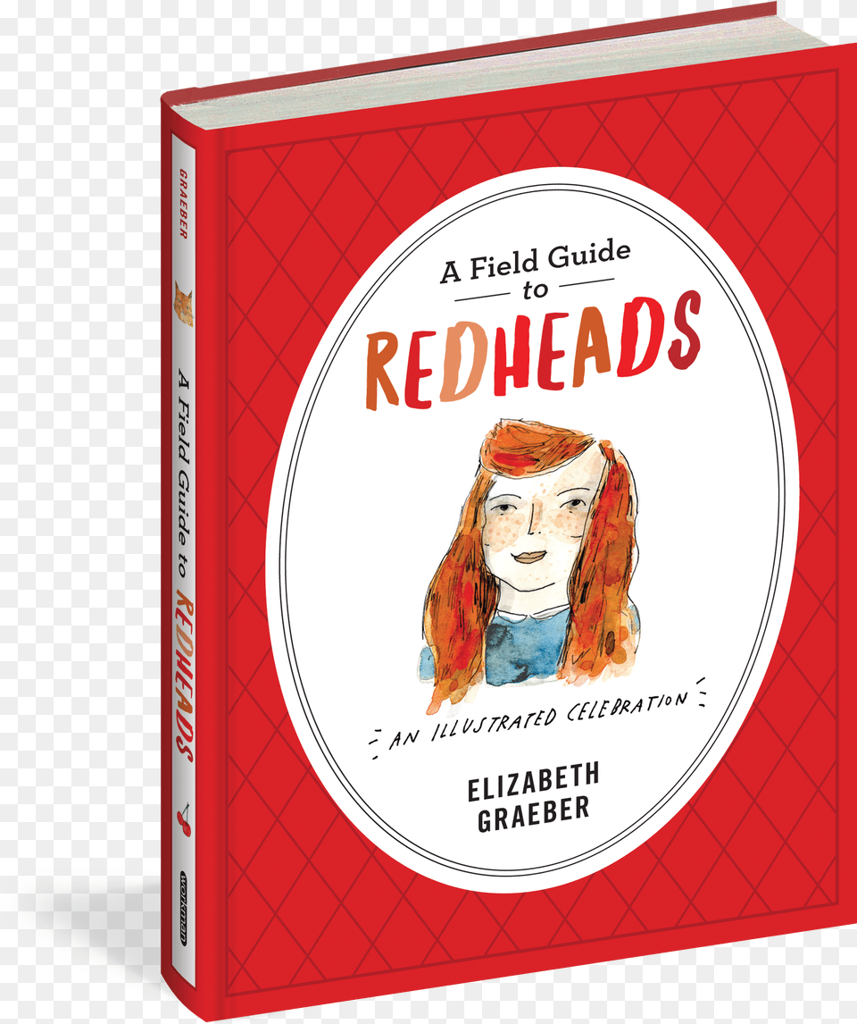 Cover A Field Guide To Redheads An Illustrated Celebration, Book, Publication, Person, Face Png Image