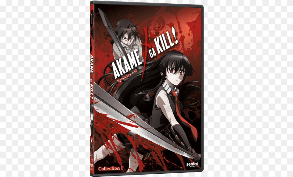 Cover Anime Akame Ga Kill, Book, Comics, Publication, Adult Free Png Download