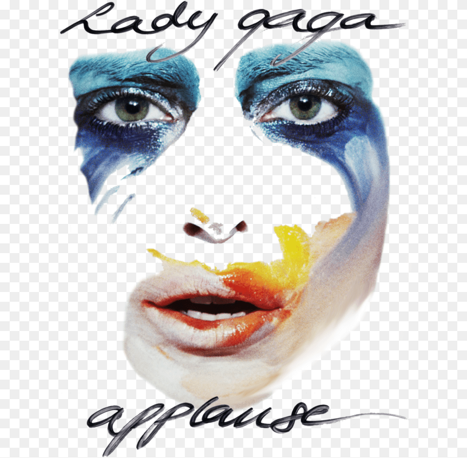 Cover Applause Lady Gaga, Adult, Female, Person, Woman Png Image