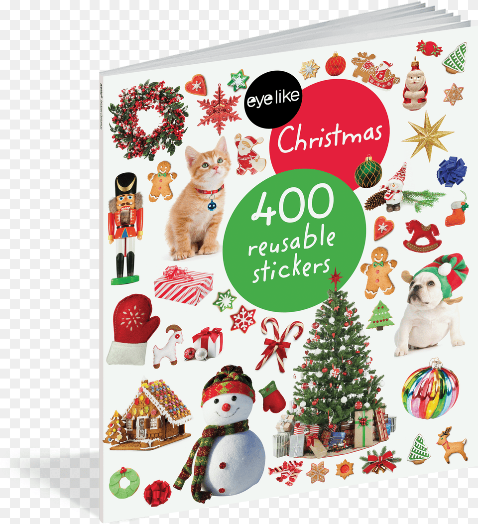 Cover Christmas Sticker Book, Handwriting, Text, Blackboard Png Image