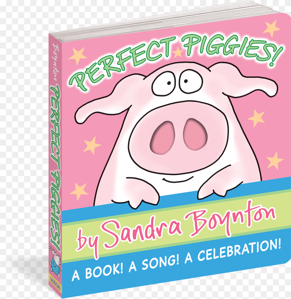 Cover Domestic Pig, Book, Publication, Animal, Bear Png Image
