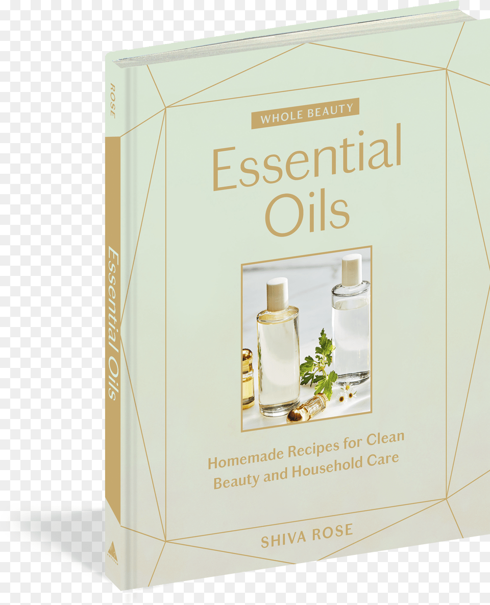 Cover Essentials Oil Book, Bottle, Cosmetics, Perfume, Lotion Free Png