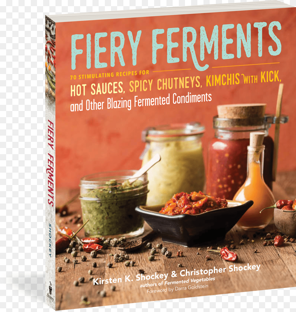 Cover Fiery Ferments 70 Stimulating Recipes For Hot Sauces Free Transparent Png