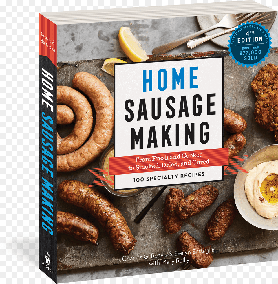Cover Home Sausage Making 4th Edition, Advertisement, Bbq, Cooking, Food Free Png