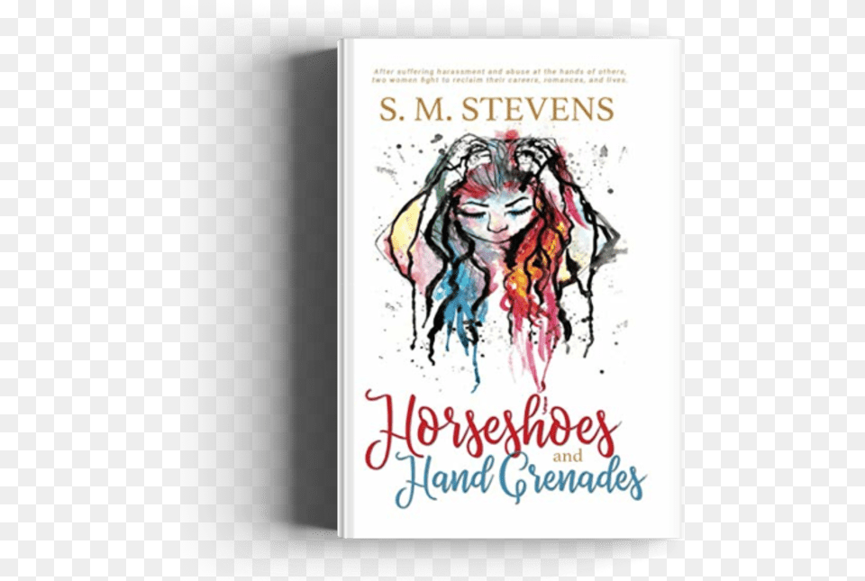 Cover Horseshoes And Hand Grenades By Sm Stevens, Book, Publication, Comics, Person Free Transparent Png