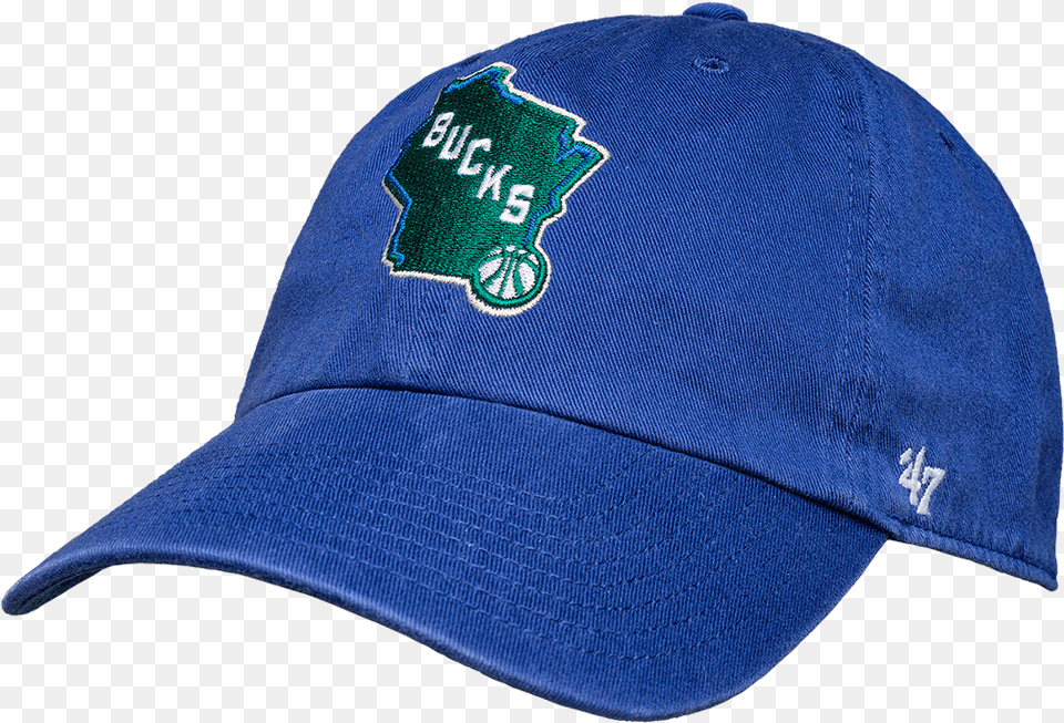 Cover Image For 47 Brand Milwaukee Bucks Hat Sapca Adidas Dama Trefoil, Baseball Cap, Cap, Clothing Free Png